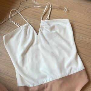 NBD bodysuit size small Revolve excellent condition off white
